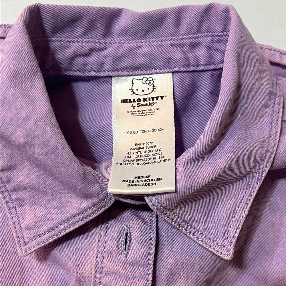 Purple Hello Kitty Jacket - Picture 4 of 4